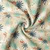 Printed Cotton POTERIE Natural / Vintage Multicolored